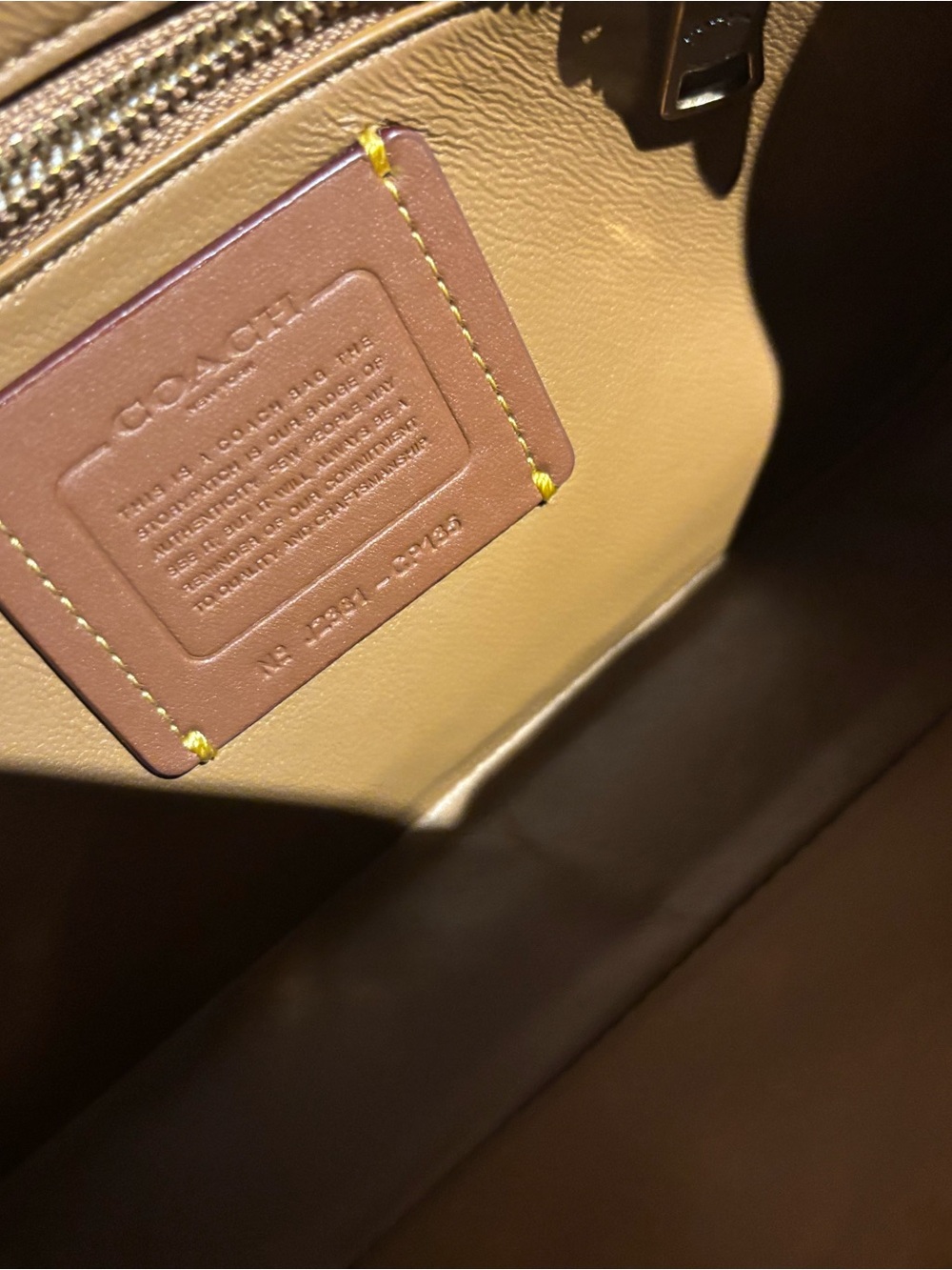 NWOT Rare Coach Rogue Top Handle - Picture 7 of 7